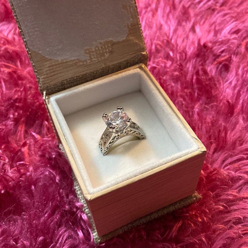 HUGE diamond ring